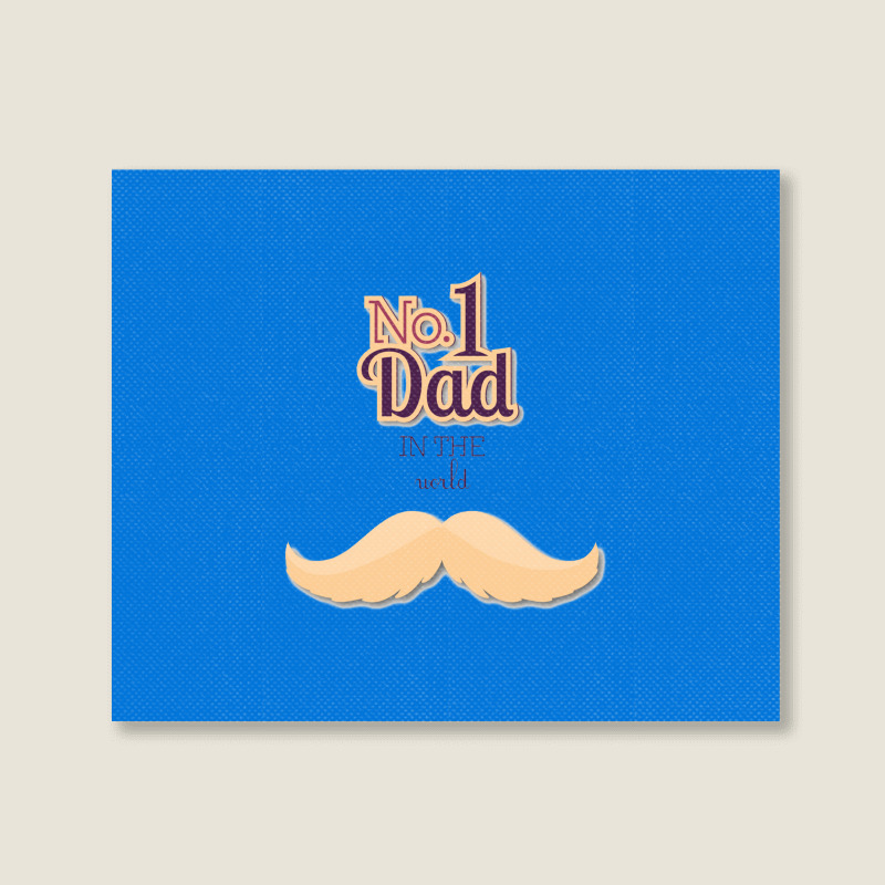 Happy Fathers Day  Happy Fathers Day Landscape Canvas Print | Artistshot