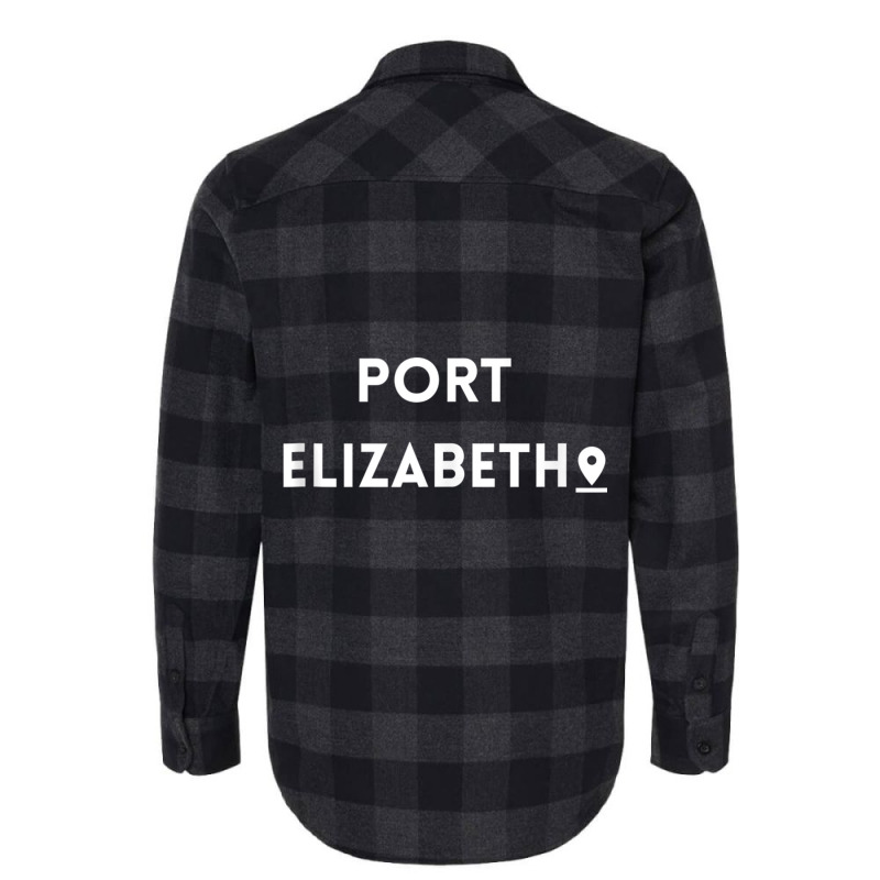 Port Elizabeth South Africa Location Tank Top Flannel Shirt by jessen | Artistshot