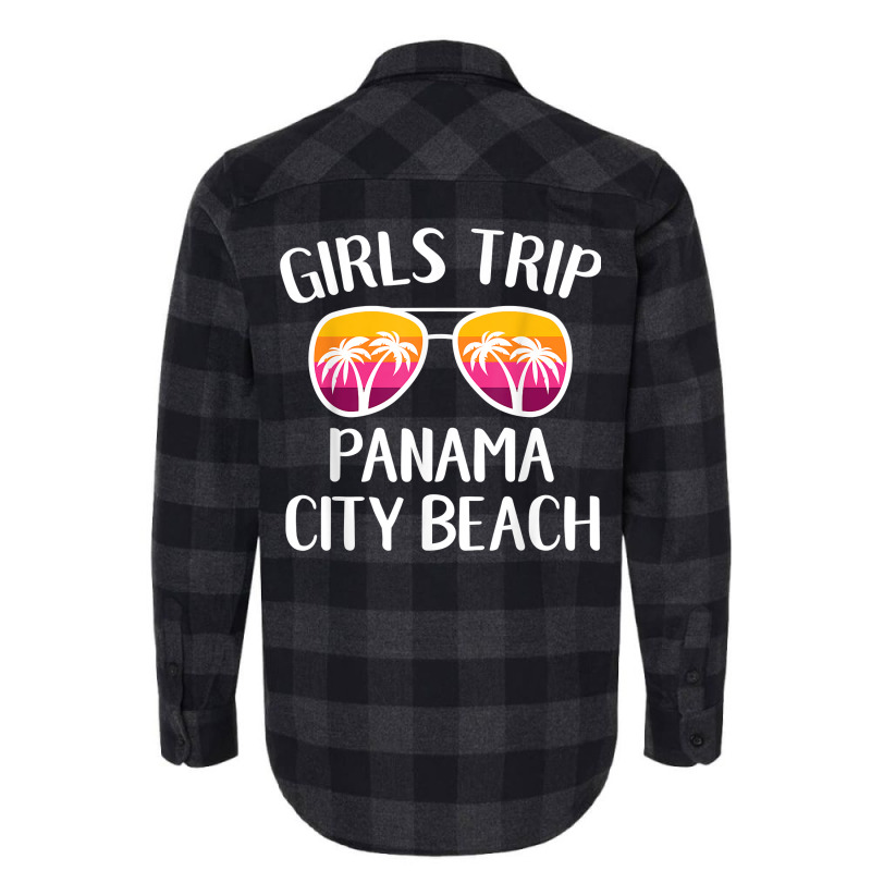 Girls Weekend Getaway Girls Trip Panama City Beach Florida T Shirt Flannel Shirt by thunmzien | Artistshot