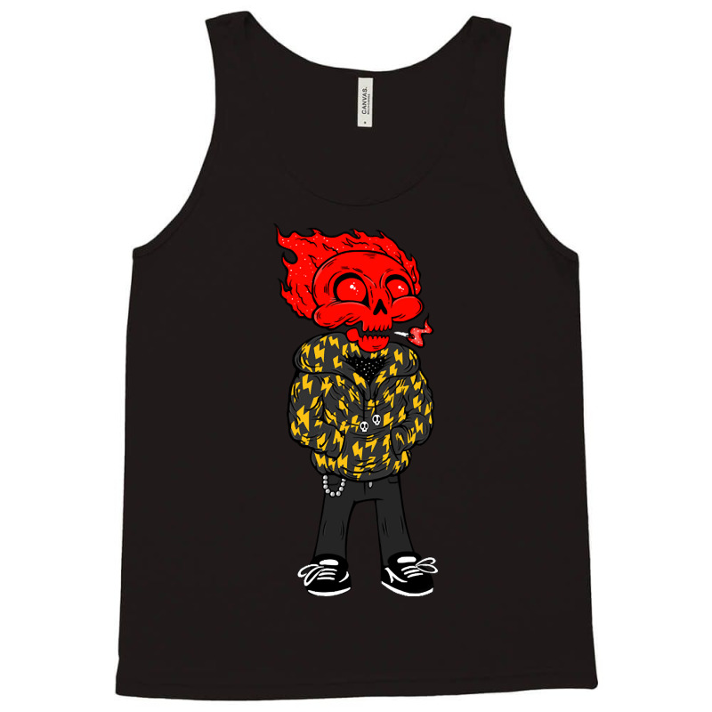 Hot Trend 2666 Skull Dude Tank Top by quanghuydinh1 | Artistshot