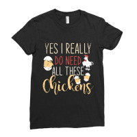 Chicken T Shirt Retro Farm Animal Chicken Ladies Fitted T-shirt | Artistshot