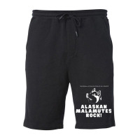 Alaskan Malamutes Fleece Short | Artistshot