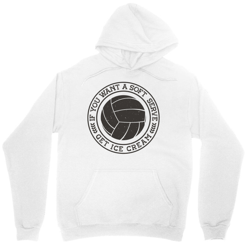 If You Want A Soft Serve Go Get Ice Cream Nostalgia Unisex Hoodie | Artistshot