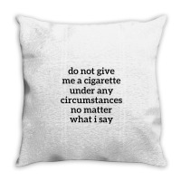 That Smoke Funny Throw Pillow | Artistshot