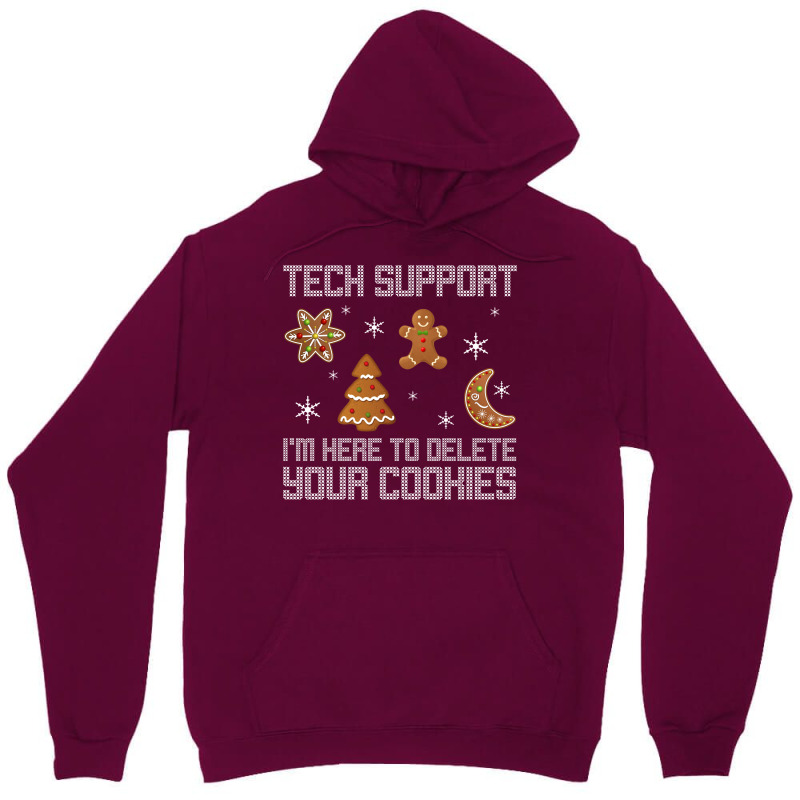 Funny Christmas Tech Support  Computer Progra Quote Unisex Hoodie | Artistshot