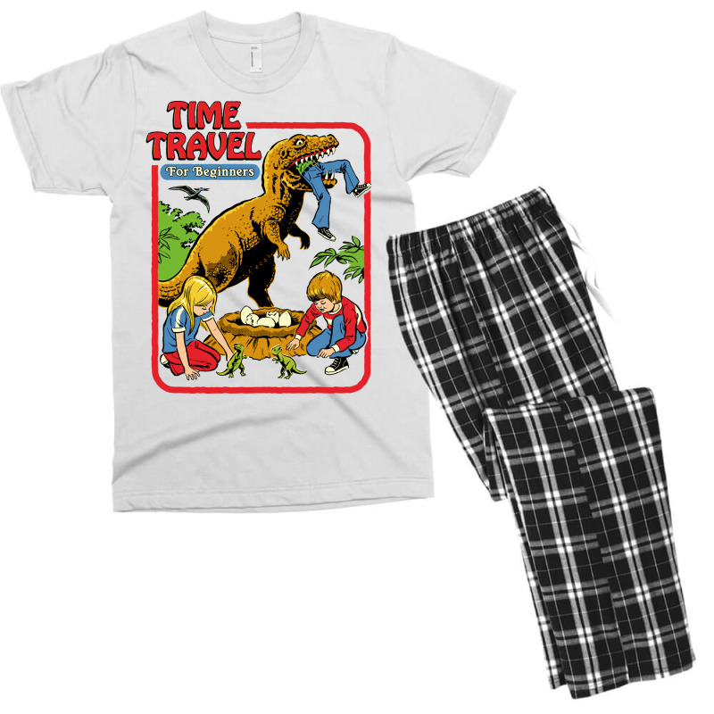 Time Travel For Beginners Quote Men's T-shirt Pajama Set by nimoyaevodiol | Artistshot