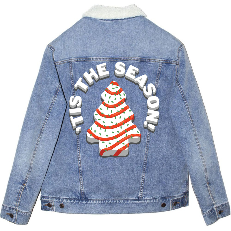 Tis The Season Love Unisex Sherpa-lined Denim Jacket | Artistshot