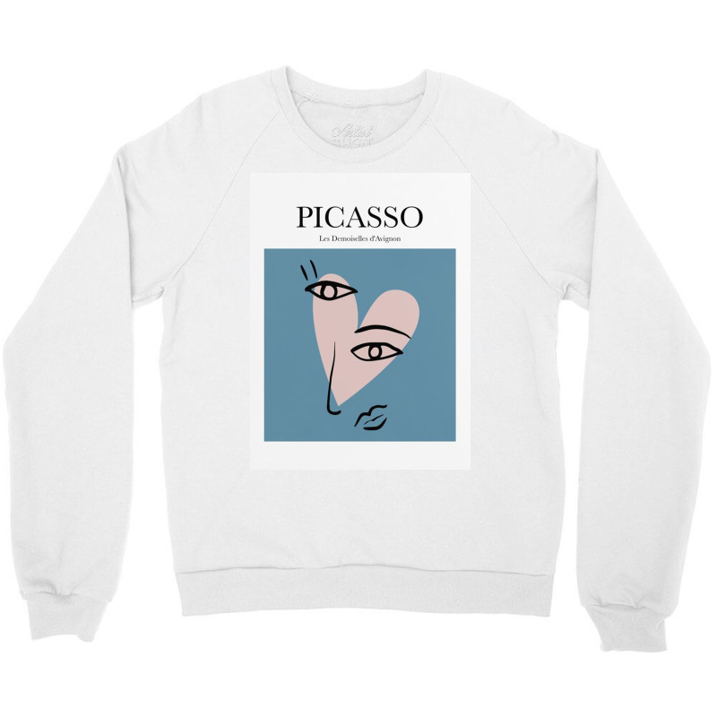 Picasso Les Demoiselles D'avignon Crewneck Sweatshirt by juandavis | Artistshot