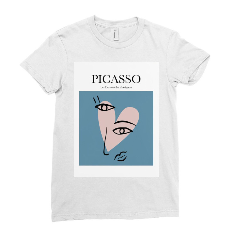 Picasso Les Demoiselles D'avignon Ladies Fitted T-Shirt by juandavis | Artistshot