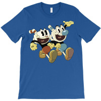 Cuphead And Mugman Blue T-shirt | Artistshot