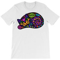 Doodley Doodlecat Sleepy 80s T-shirt | Artistshot