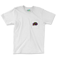 Doodley Doodlecat Sleepy 80s Pocket T-shirt | Artistshot