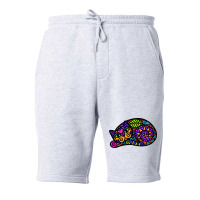 Doodley Doodlecat Sleepy 80s Fleece Short | Artistshot