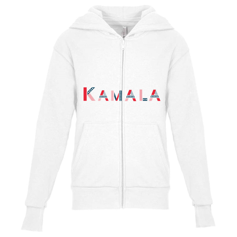 Kamala  For President Youth Zipper Hoodie | Artistshot