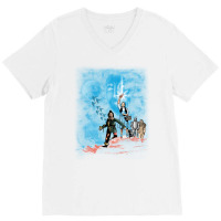 Oz Wars 70s V-neck Tee | Artistshot