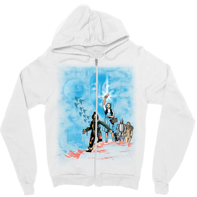 Oz Wars 70s Zipper Hoodie | Artistshot