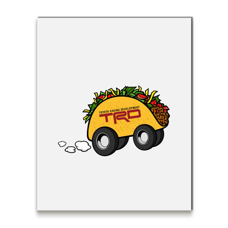 Best Taco Car Meme Metal Print Vertical | Artistshot