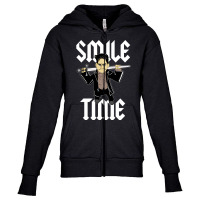 Hot Trend Smile Time Puppet Youth Zipper Hoodie | Artistshot