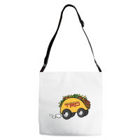 Best Taco Car Meme Adjustable Strap Totes | Artistshot