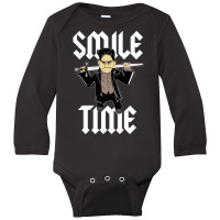 Hot Trend Smile Time Puppet Long Sleeve Baby Bodysuit | Artistshot