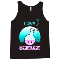 Love Science Kawaii Cute Chemistry Flask Japanese Aesthetic Vintage Tank Top | Artistshot