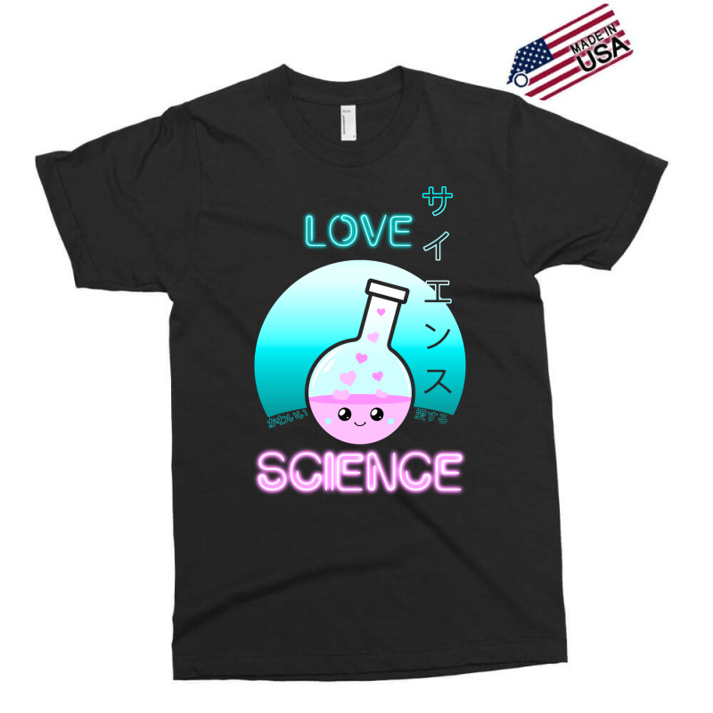 Love Science Kawaii Cute Chemistry Flask Japanese Aesthetic Vintage Exclusive T-shirt | Artistshot