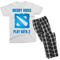 Merry Xmas Dota 2 Men's T-shirt Pajama Set | Artistshot