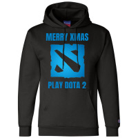 Merry Xmas Dota 2 Champion Hoodie | Artistshot