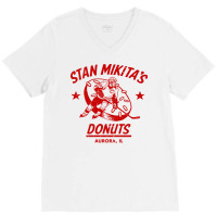 Mikitas Donuts Summer V-neck Tee | Artistshot