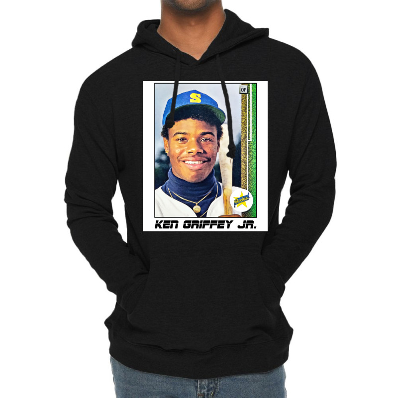 Ken Griffey Jr Rookie Card Gift Lightweight Hoodie by ngeaadaniy7 | Artistshot