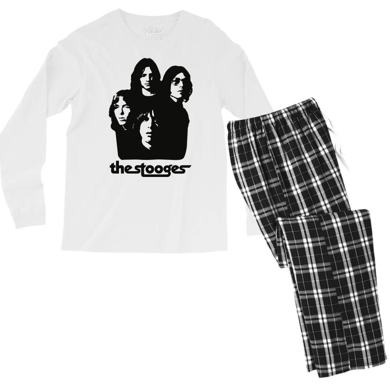 Stooges 80s Men's Long Sleeve Pajama Set | Artistshot