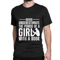 Funny Reading For Women Girls Bookworm Novel Book Lover Classic T-shirt | Artistshot