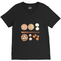 Assorted Chinese Cantonese Dim Sum V-neck Tee | Artistshot