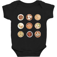 Assorted Chinese Cantonese Dim Sum Baby Bodysuit | Artistshot