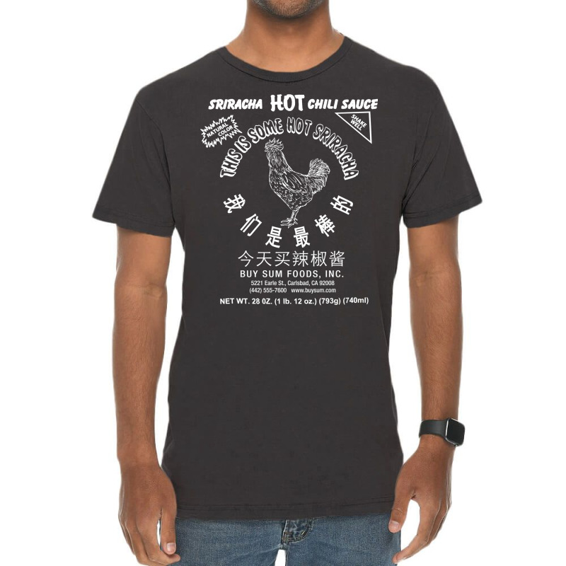 Sriracha Hot Chili Sauce Rooster Trending Vintage T-shirt | Artistshot