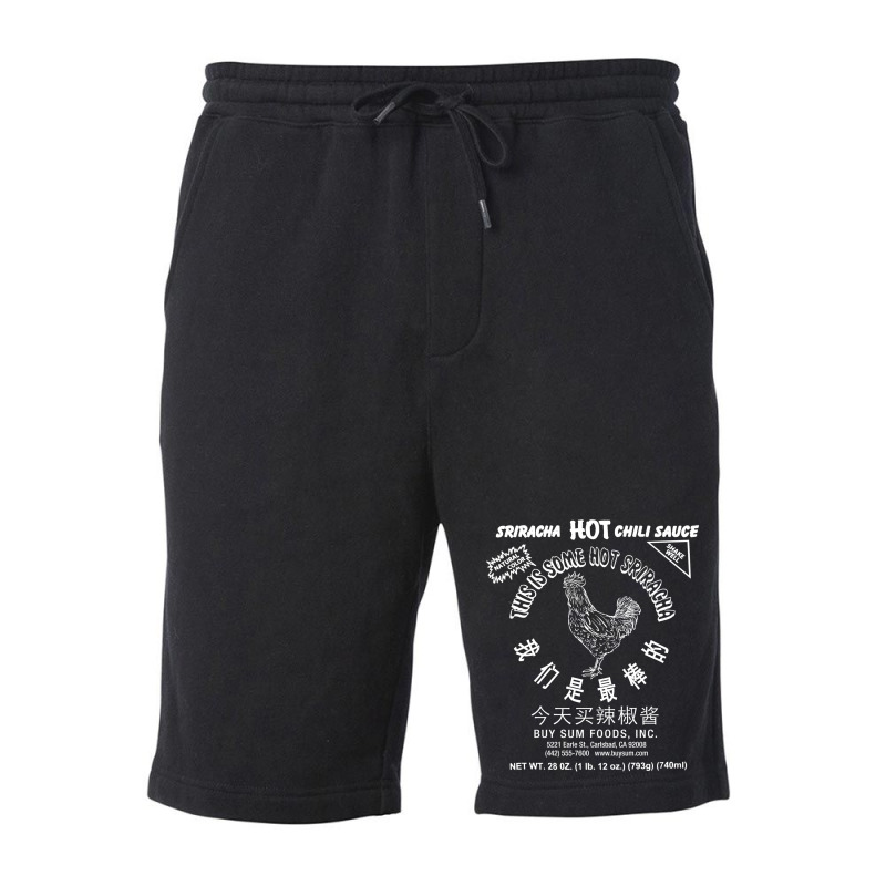 Sriracha Hot Chili Sauce Rooster Trending Fleece Short | Artistshot