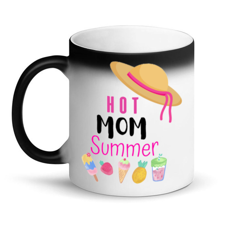 Hot Mom Summer Quote Magic Mug | Artistshot