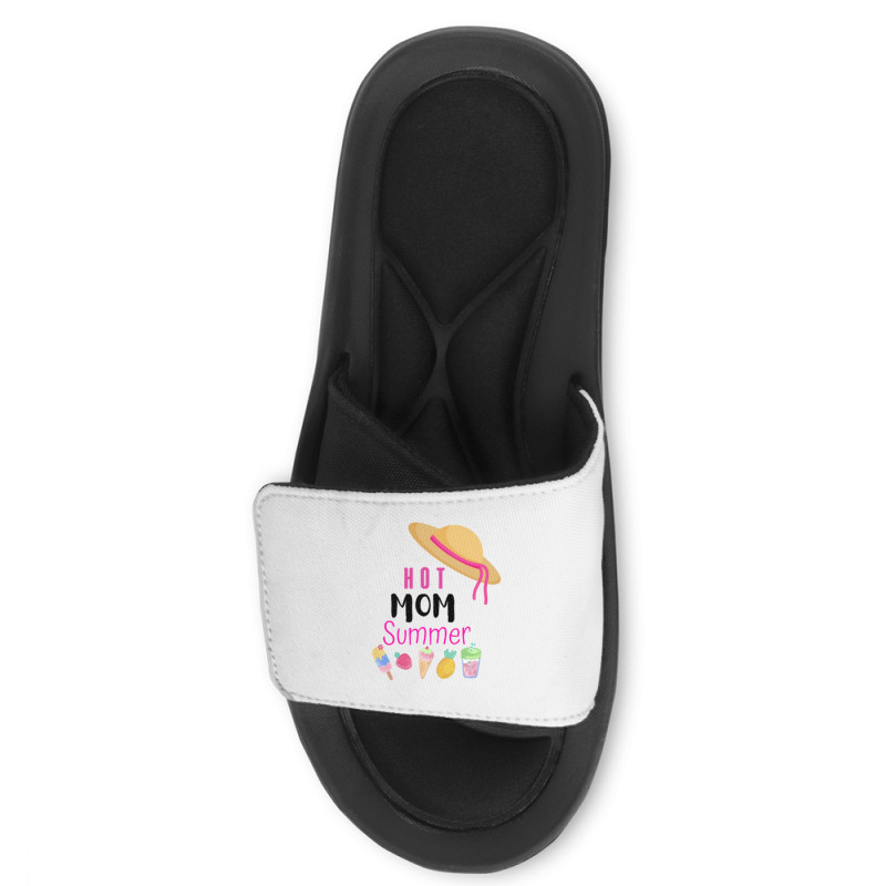 Hot Mom Summer Quote Slide Sandal | Artistshot