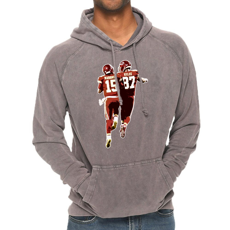 Mahomes And Kelce Cute Vintage Hoodie | Artistshot