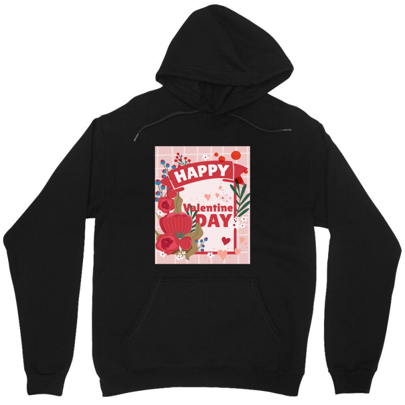 Happy Valentine Day Unisex Hoodie by Claire J Tinsley | Artistshot