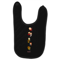 Limited Edition Tng Crew Chibi-style Baby Bibs | Artistshot