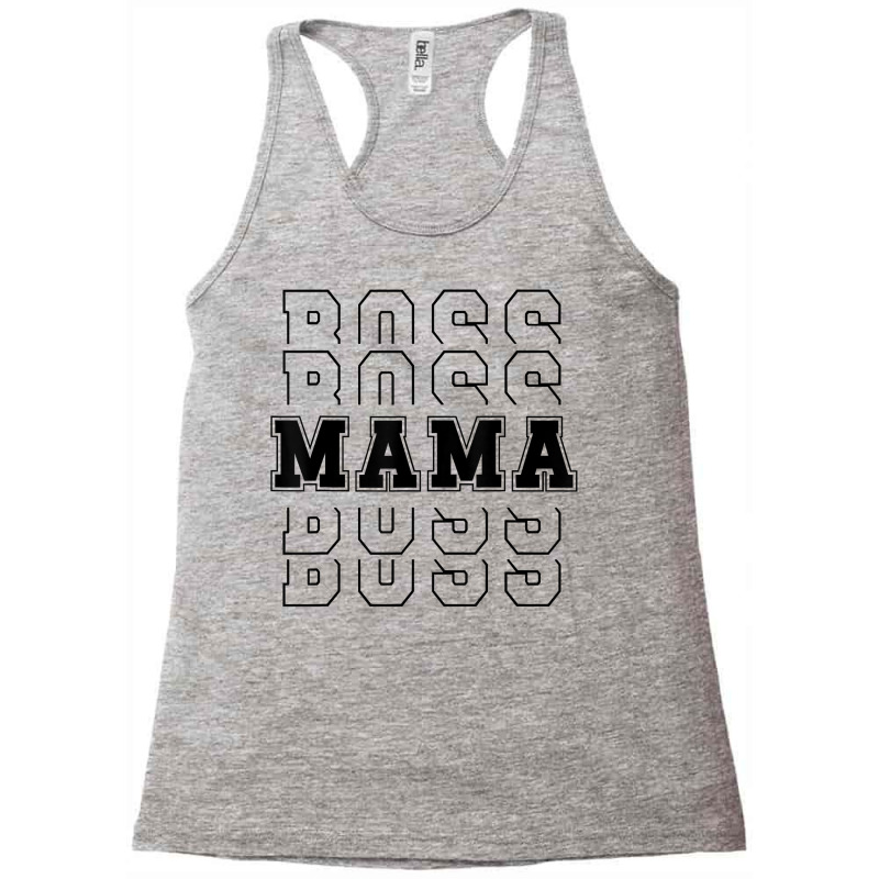 Mama Boss, Mama Tops Casual Print Cute Shirts Graphic T Shirt Racerback Tank by casimircorjki0 | Artistshot