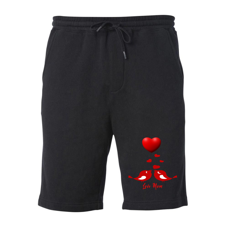 Happy Valentine's Day Fleece Short by Claire J Tinsley | Artistshot