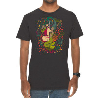 The Mermaid And The Unicorn Retro Vintage T-shirt | Artistshot