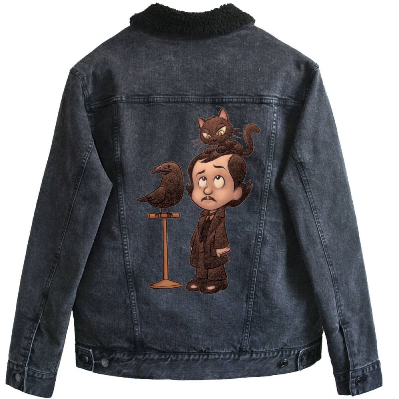 Little Edgar Hippie Unisex Sherpa-lined Denim Jacket | Artistshot