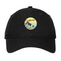 Hot Trend Retro California Surf Vintage Beach Cali 70s Venice Palm Sun Adjustable Cap | Artistshot