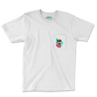 The Coolest Space Neighbor 70s Pocket T-shirt | Artistshot