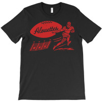 Vintage Football Montreal Alouettes Red Alouettes Wordmark T-shirt | Artistshot