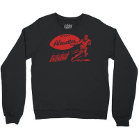 Vintage Football Montreal Alouettes Red Alouettes Wordmark Crewneck Sweatshirt | Artistshot