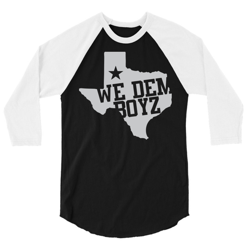 We Dem Boyz Red 3/4 Sleeve Shirt | Artistshot